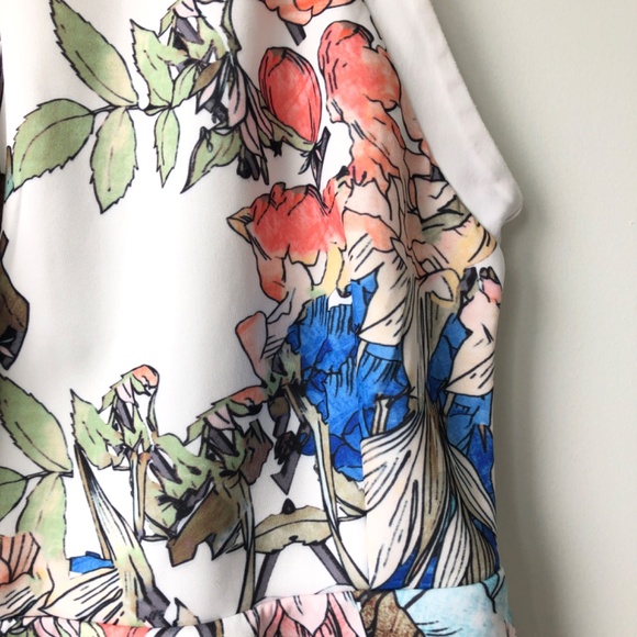 Worn Once Peplum top super flattering - Picture 2 of 5